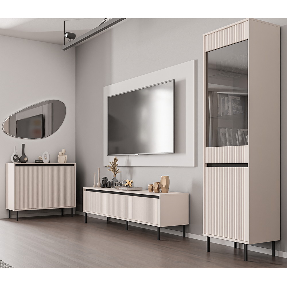 OSAKA b | TV stolek RTV 2S | 178,6 cm | béžová