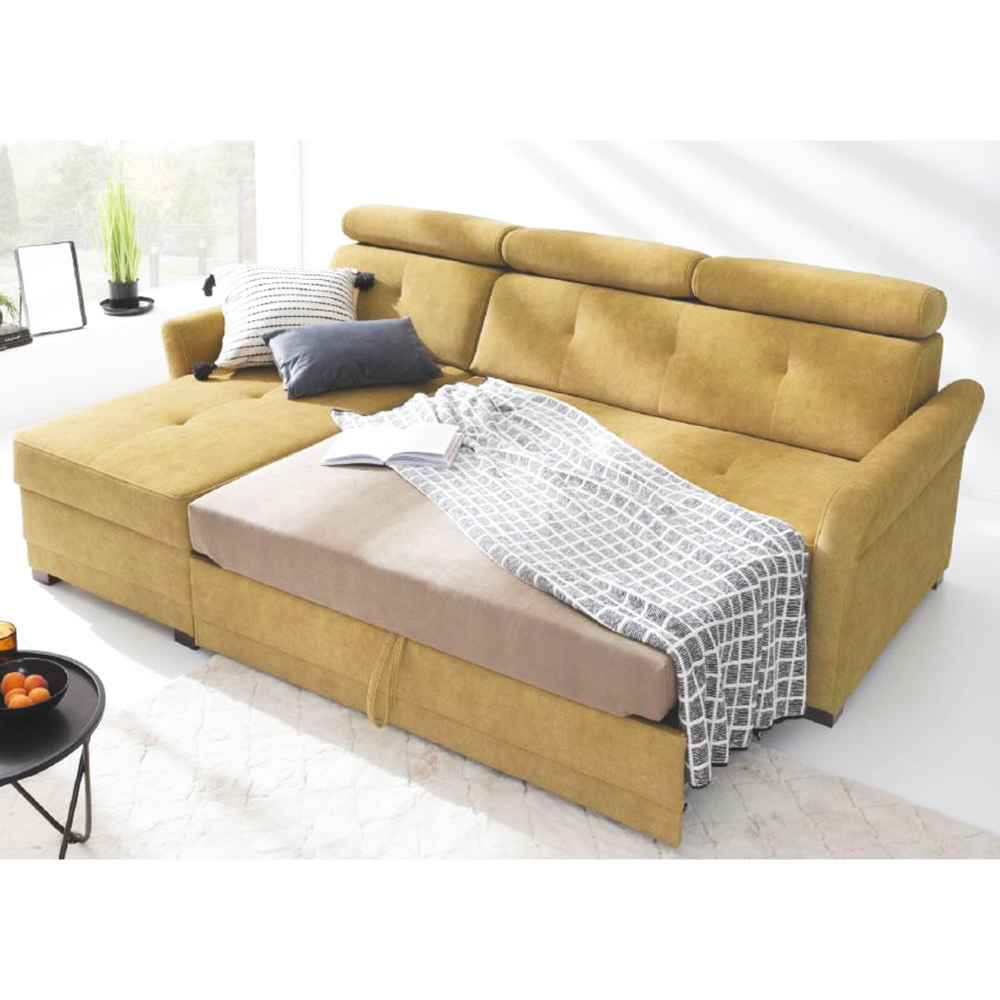 Sedací souprava HARRIS | 155x222 cm | rozkládací + úložný prostor | VÝBĚR TKANIN