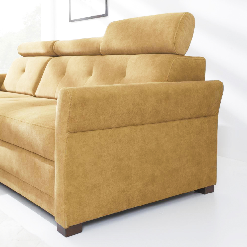 Sedací souprava HARRIS | 155x222 cm | rozkládací + úložný prostor | VÝBĚR TKANIN