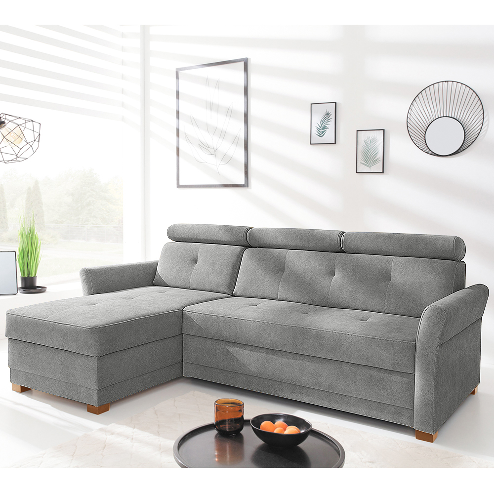 Sedací souprava HARRIS | 155x222 cm | rozkládací + úložný prostor | VÝBĚR TKANIN