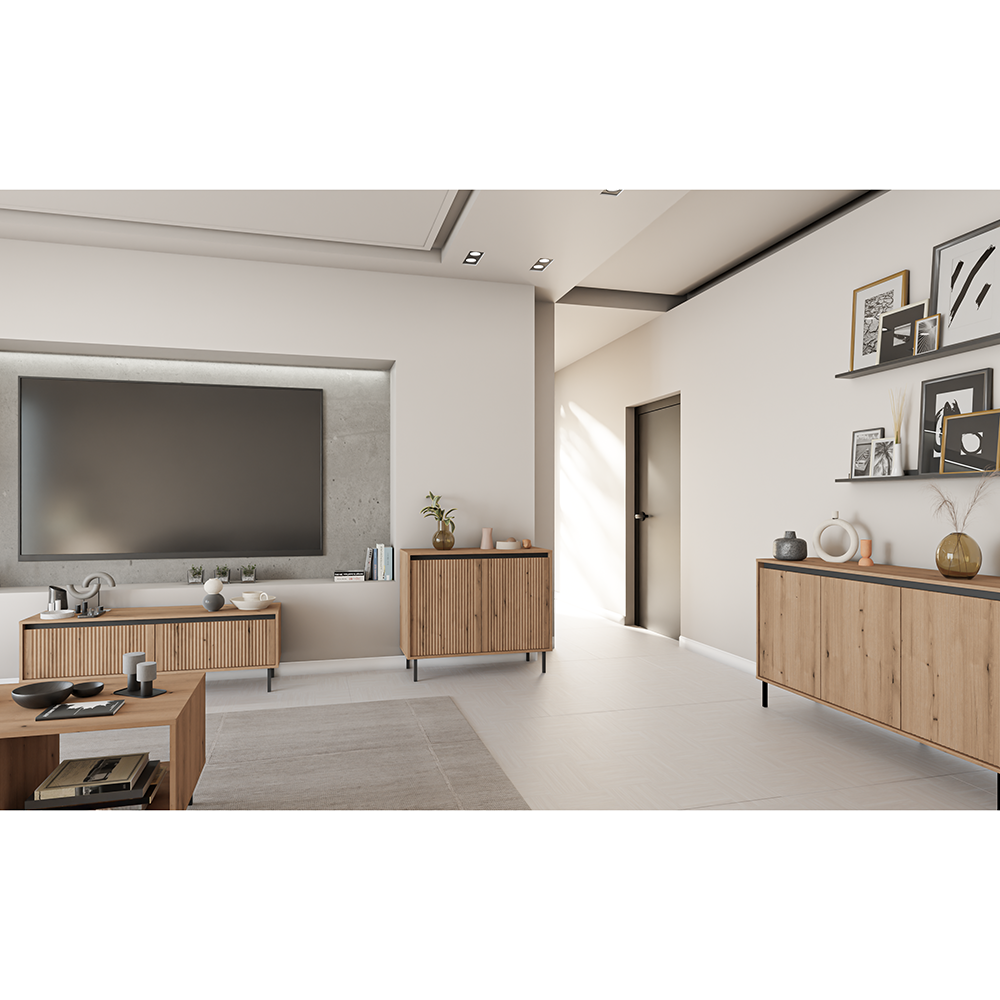 OSAKA e | komoda 2F | 100,2 cm | dub evoke