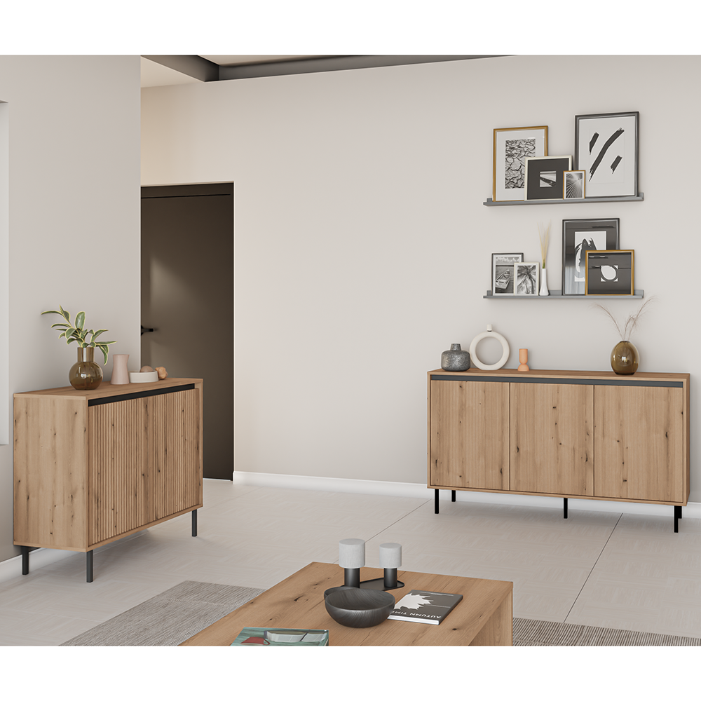 OSAKA e | komoda 2F 2S | 100,2 cm | dub evoke