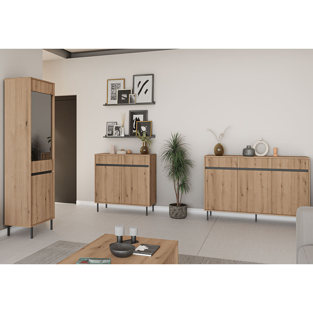 OSAKA e | komoda 3F | 148,6 cm | dub evoke