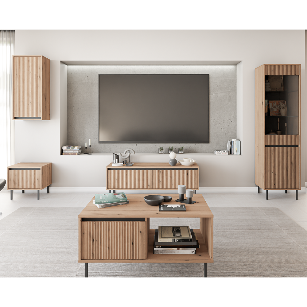 OSAKA e | TV stolek RTV 2S | 140,2 cm | dub evoke