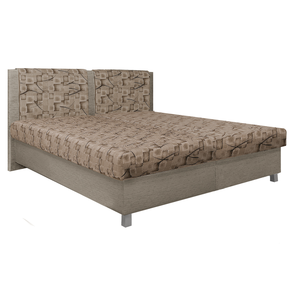 Dvoulůžko NANCY | 160x200 cm | rošt deska | VÝBĚR POTAHU A MATRACE | z ČR