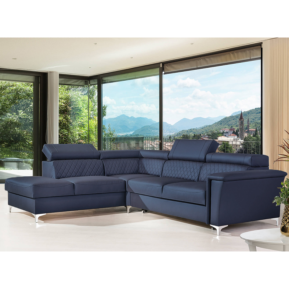 Sedací souprava GARRY 2 | 229x277 cm | rozkládací + úložný prostor | VÝBĚR TKANIN a KŮŽÍ