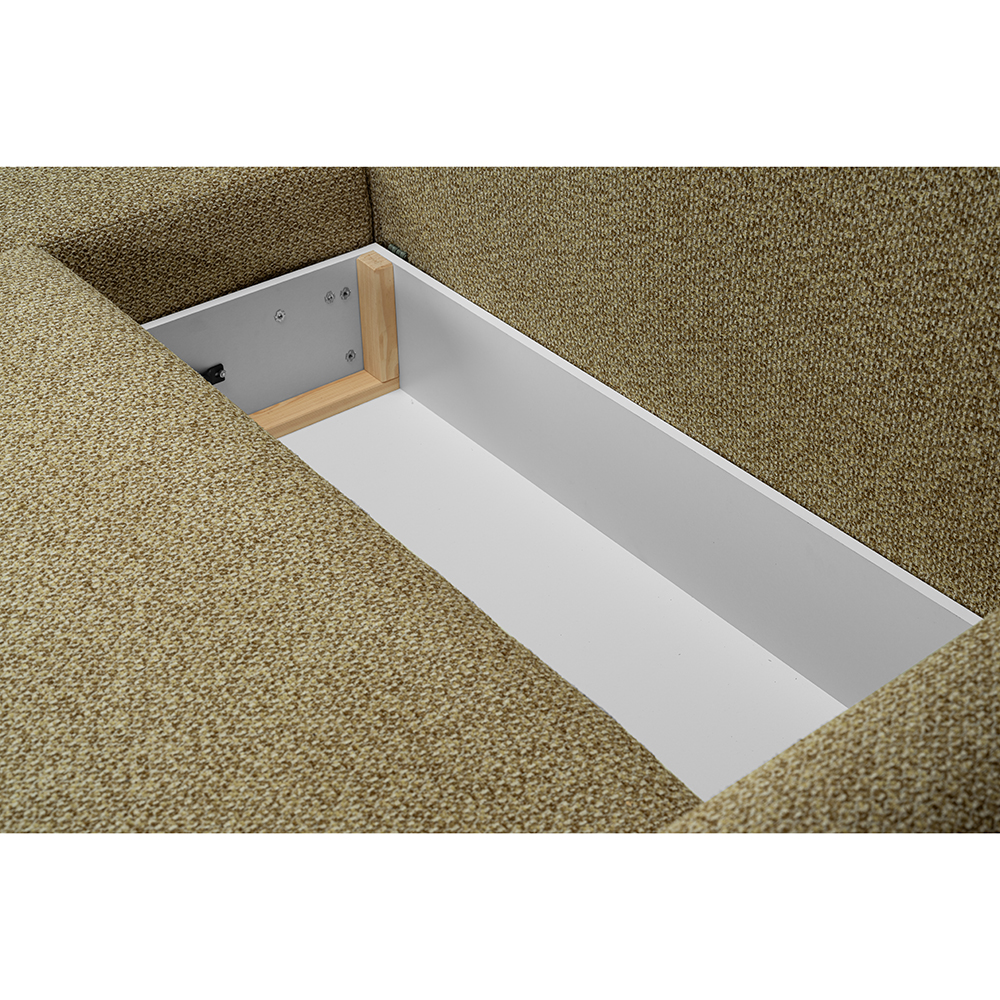 Sedací souprava ALMI | 160x275 cm | LEVÁ | rozkládací + úložný prostor | VÝBĚR TKANIN