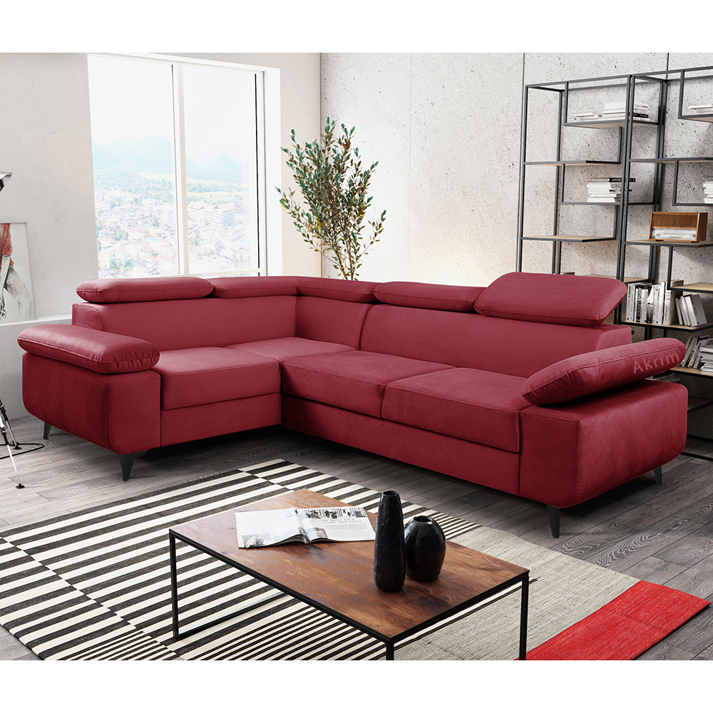 Sedací souprava FABI | 190x260 cm | LEVÁ | rozkládací | VÝBĚR TKANIN