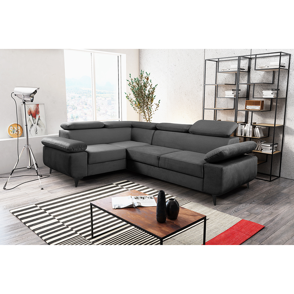 Sedací souprava FABI | 190x260 cm | LEVÁ | nerozkládací | VÝBĚR TKANIN