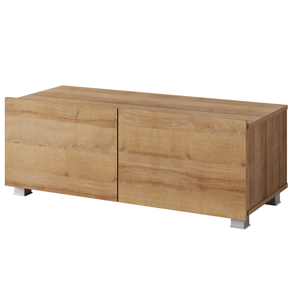 Obývací stěna CALABRINI b | 195 cm | 4 díly E | bílá lesk