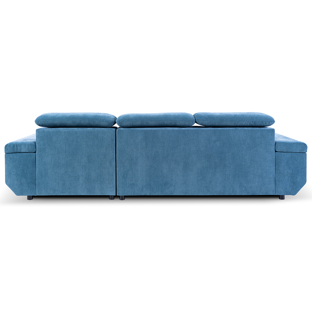 Sedací souprava LARS | 270x185 cm | PRAVÁ | rozkládací + úložný prostor | VÝBĚR TKANIN