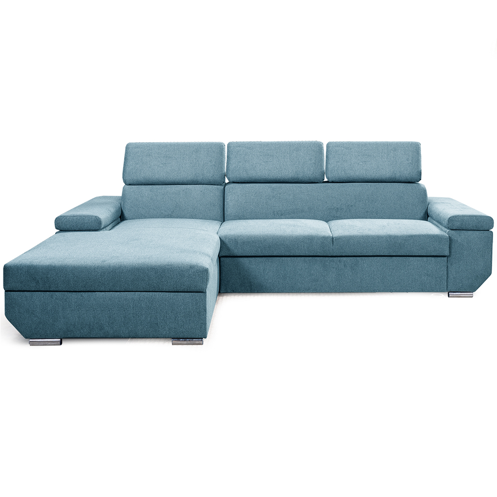 Sedací souprava LARS | 185x270 cm | LEVÁ | rozkládací + úložný prostor | VÝBĚR TKANIN