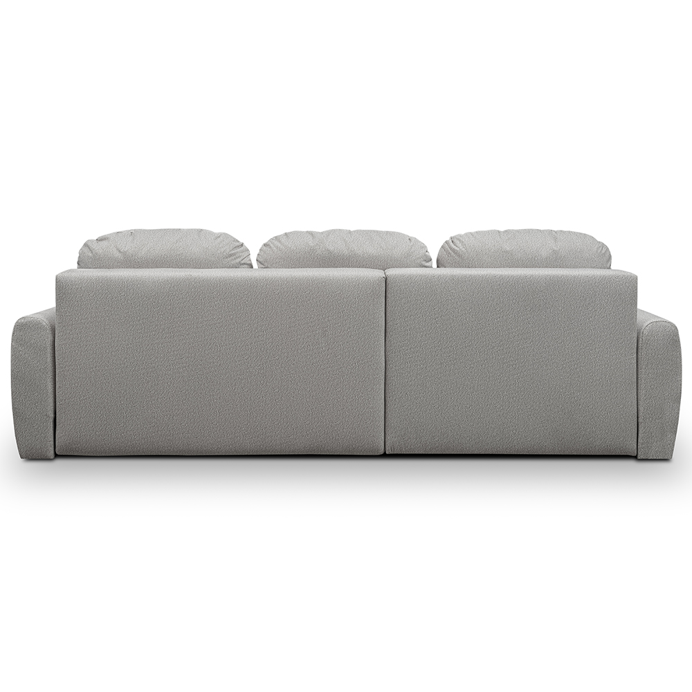 Sedací souprava LUNA | 160x255 cm | PRAVÁ | rozkládací + úložný prostor | VÝBĚR TKANIN