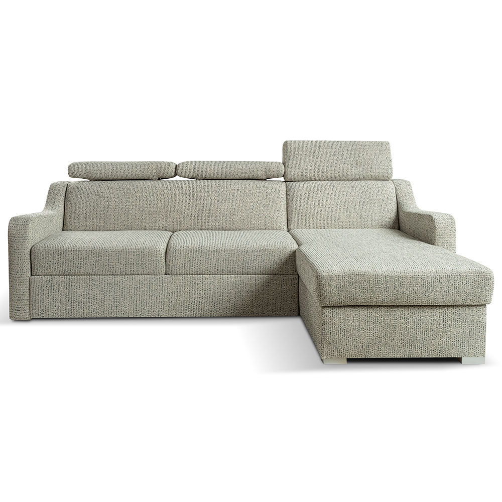 Sedací souprava MIKELI | 228x158 cm | UNI provedení | rozkládací + úložný prostor | VÝBĚR TKANIN