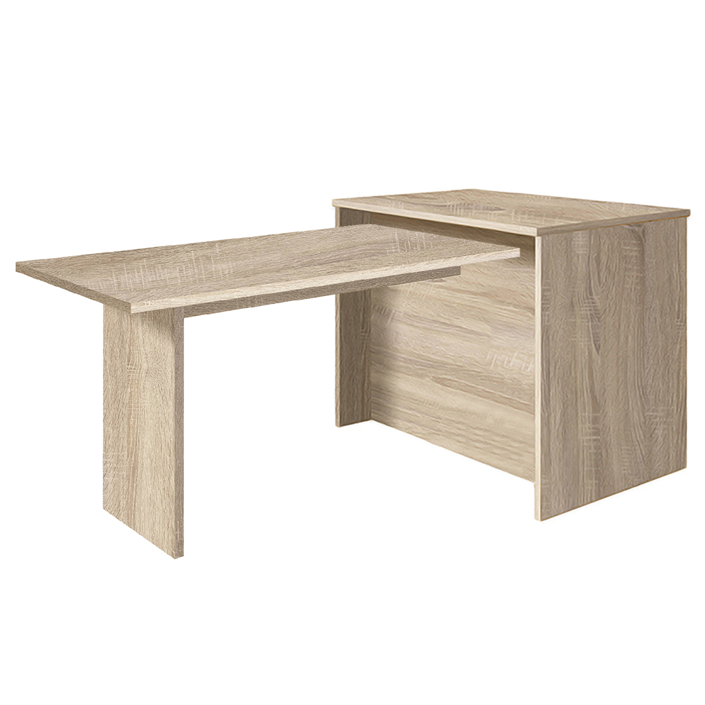 Kuchyňský ostrůvek KW 126x70 cm + stůl KS 130x80 cm | SONOMA