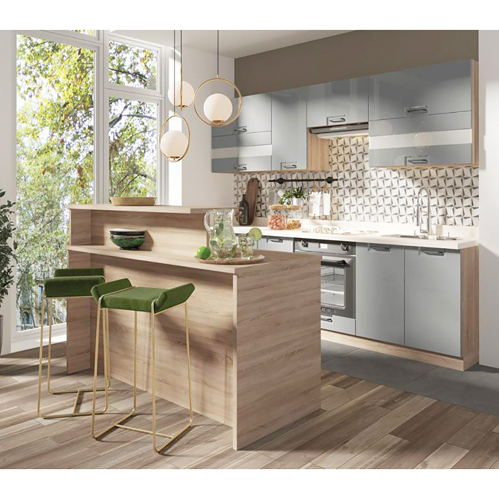 Police KND na kuchyňský ostrůvek | 123 cm | SONOMA