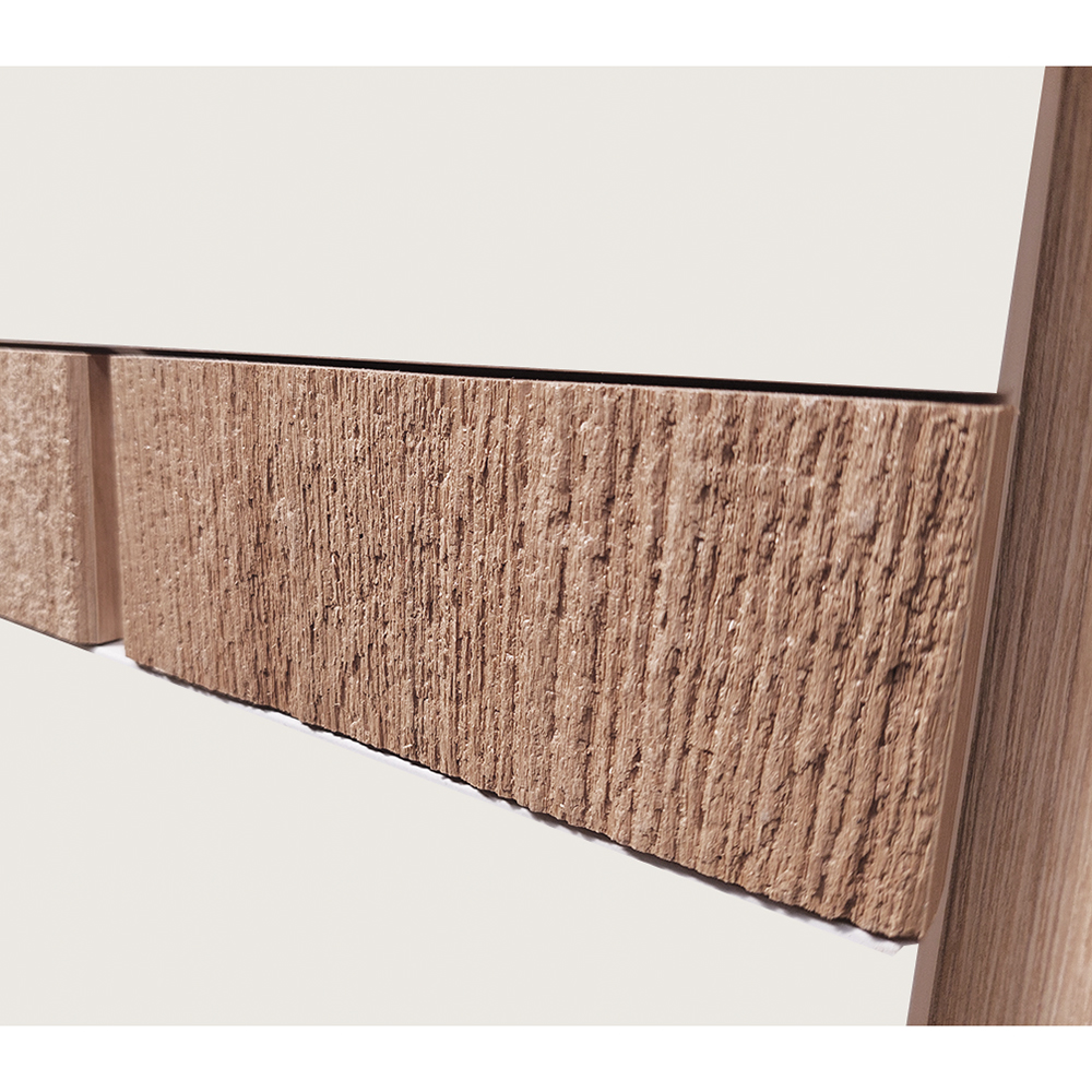 KEKS | závěsná police K6a | 160 cm | artisan/kašmír/dřevo dub