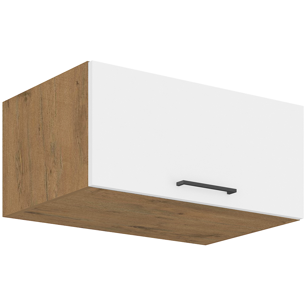 VIGO b | horní skříňka 80NAGU-36 1F výklopná | 80 cm | HLUBOKÁ | lancelot/bílá lesk