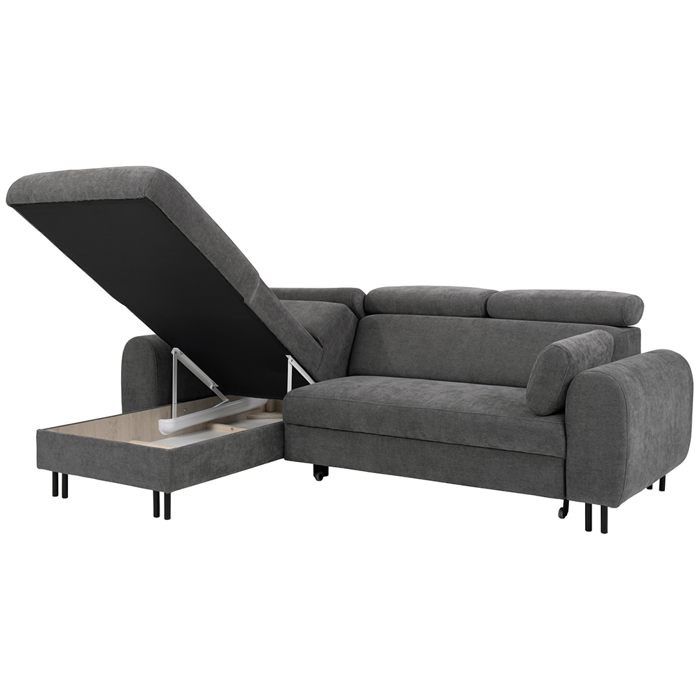 Sedací souprava PORTA | 171x252 cm | rozkládací + úložný prostor + 2x polštářek | VÝBĚR TKANIN