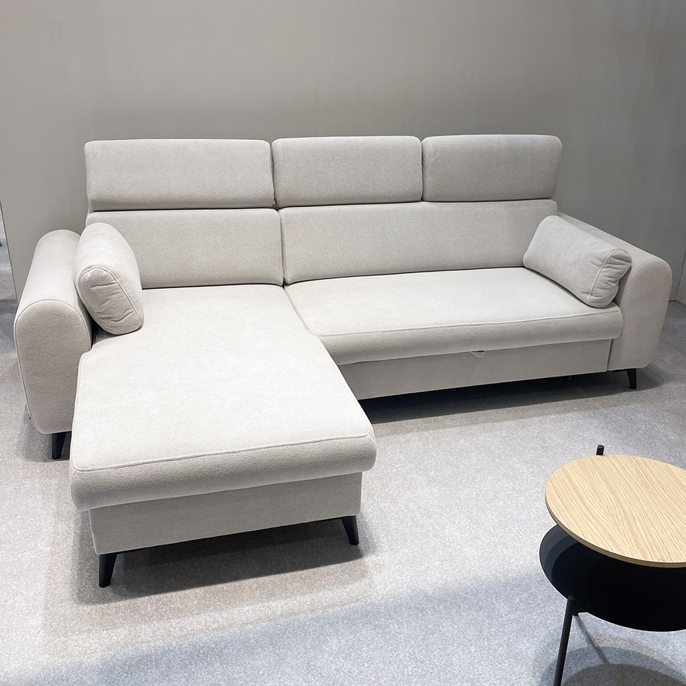 Sedací souprava PORTA | 171x252 cm | rozkládací + úložný prostor + 2x polštářek | VÝBĚR TKANIN