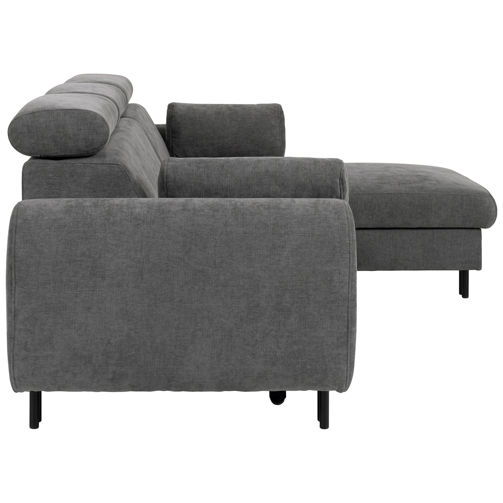 Sedací souprava PORTA | 252x171 cm | rozkládací + úložný prostor + 2x polštářek | VÝBĚR TKANIN