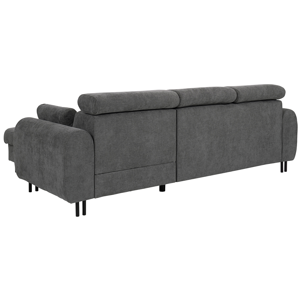 Sedací souprava PORTA | 252x171 cm | rozkládací + úložný prostor + 2x polštářek | VÝBĚR TKANIN