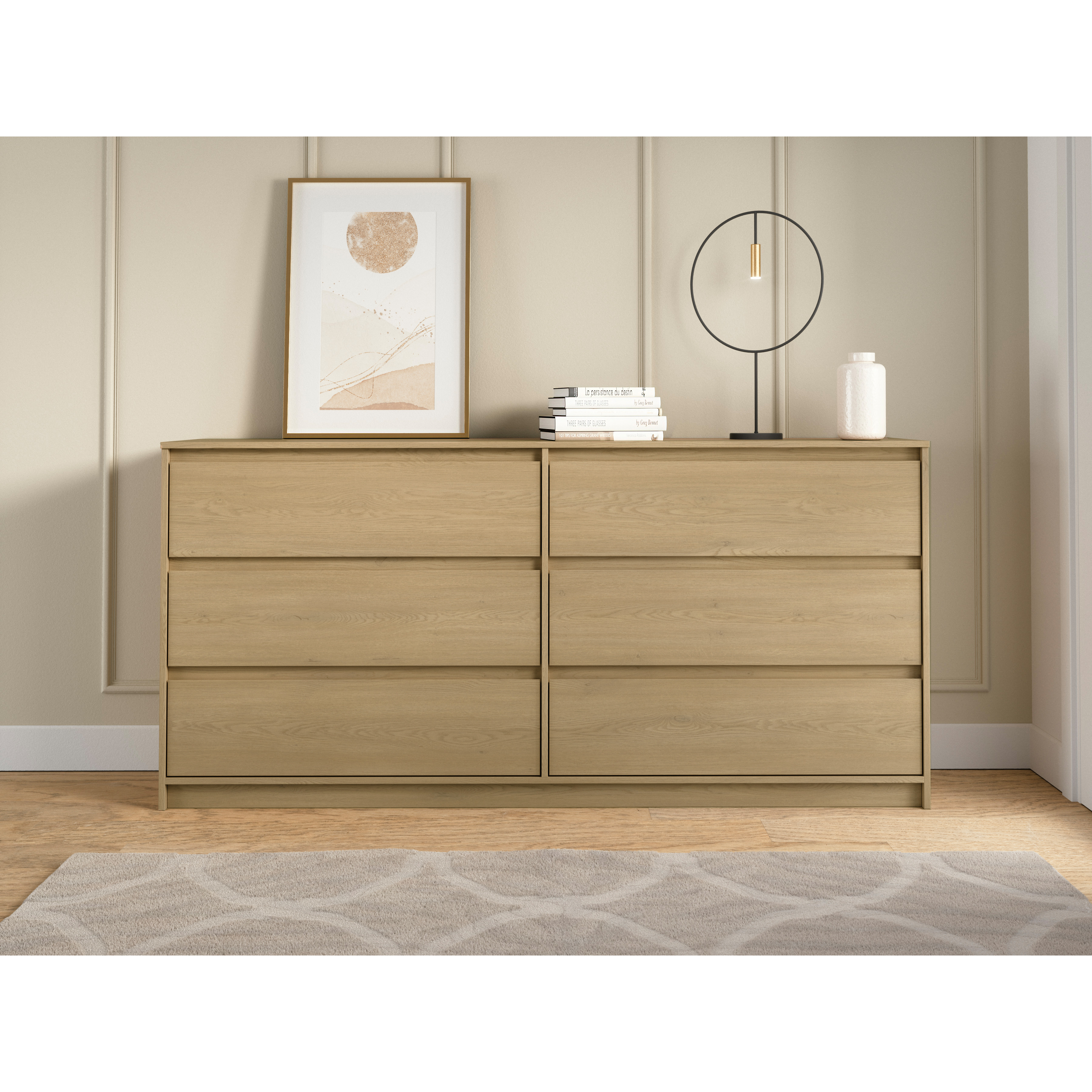 MANAMI | komoda K3SW | 47,2 cm | dub cremona