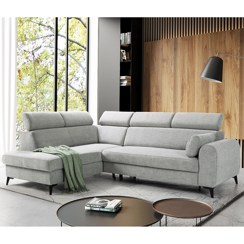 Sedací souprava PORTA II | 194x256 cm | rozkládací + úložný prostor | VÝBĚR TKANIN