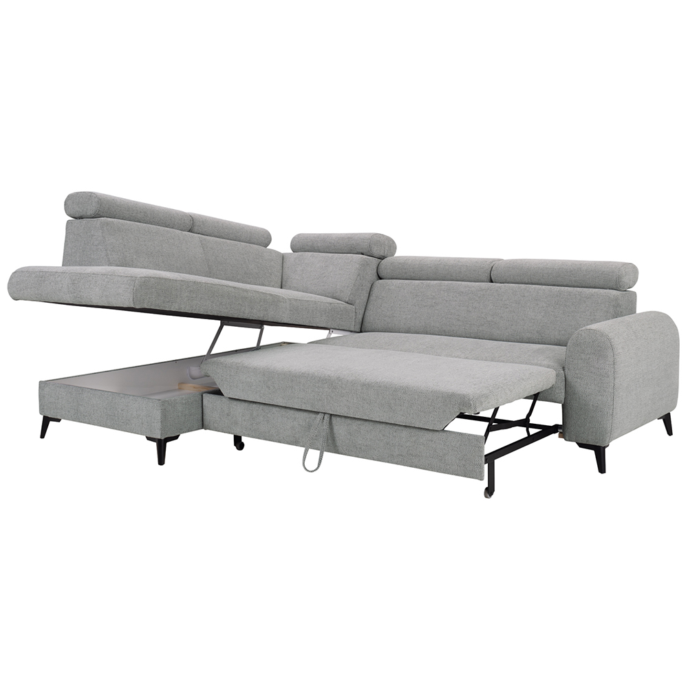 Sedací souprava PORTA II | 194x256 cm | rozkládací + úložný prostor | VÝBĚR TKANIN