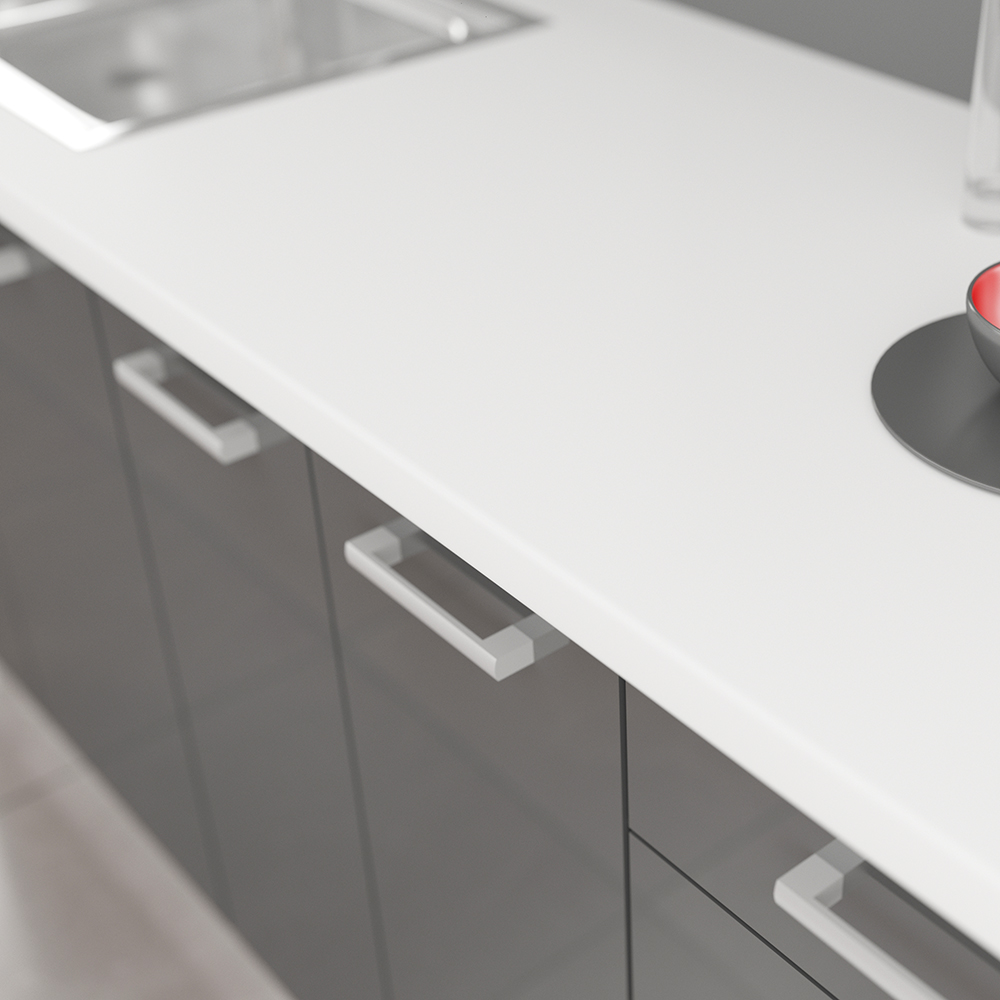 Pracovní deska | cena za 1m | síla 2,8 cm | libovolný rozměr | BÍLÁ MAT