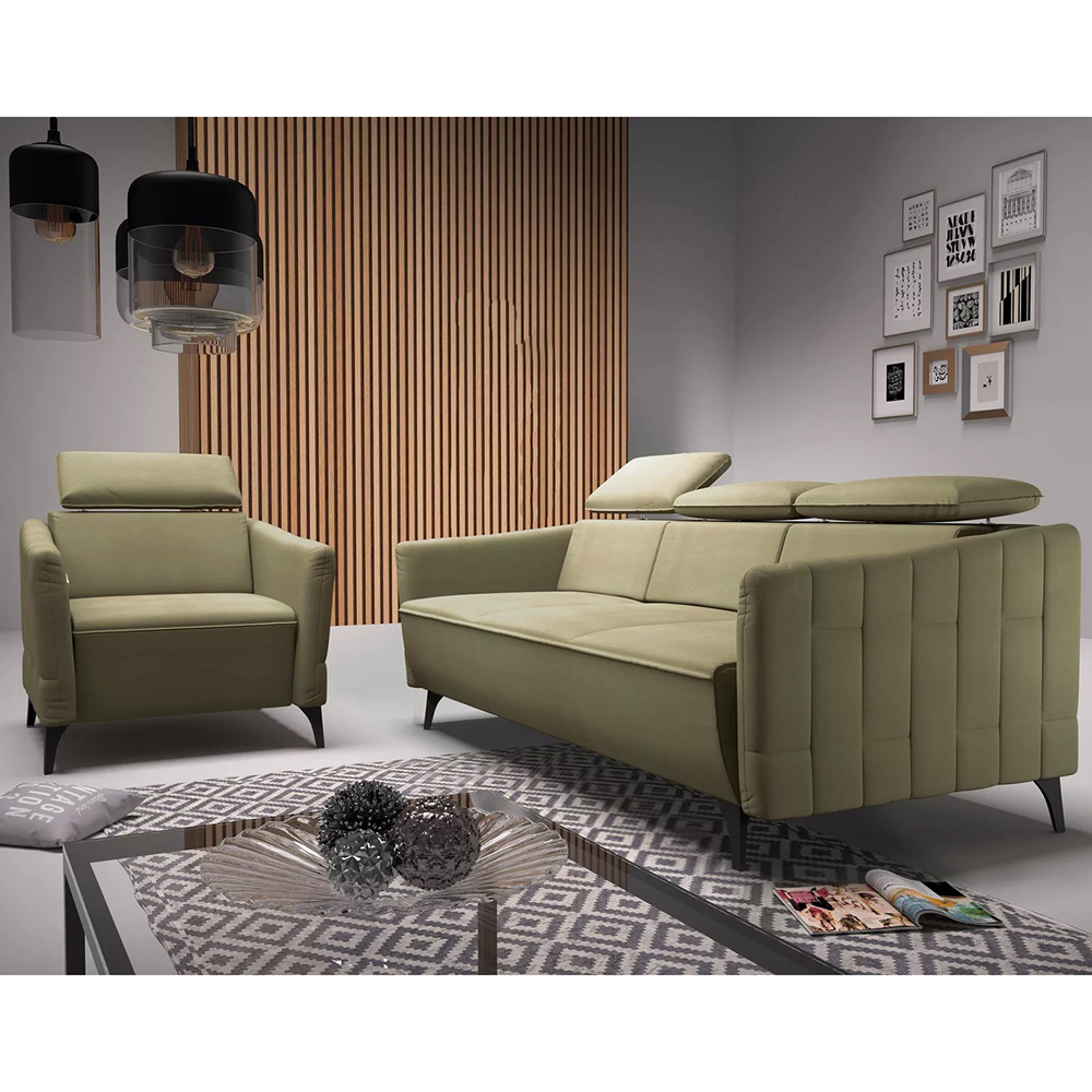 Křeslo FUGA 1SEF | 97 cm | EXTRA KVALITA | elektrické polohování | VÝBĚR TKANIN