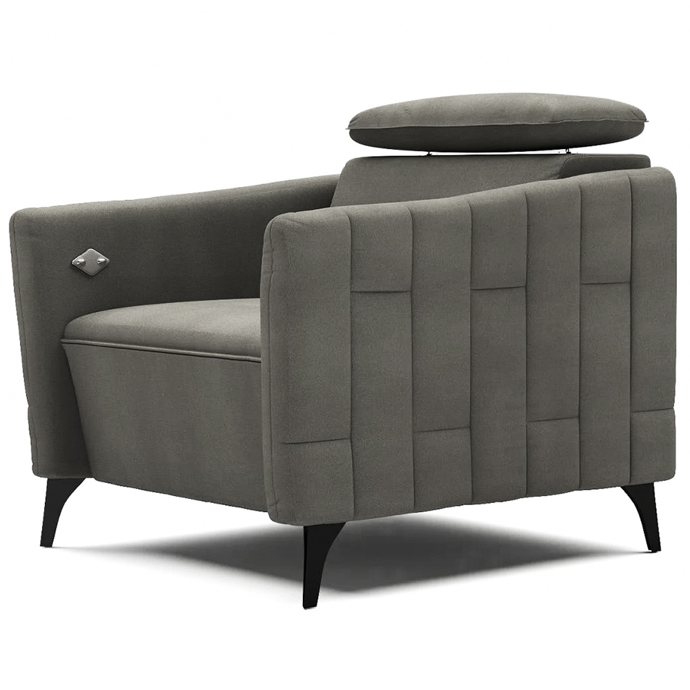 Sedací sestava FUGA 3+2+1 | rozkládací + úložný prostor | elektrické polohování | VÝBĚR TKANIN