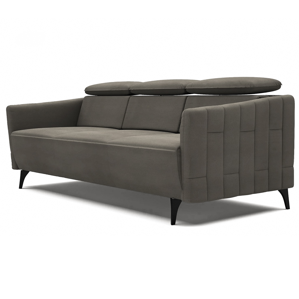 Sedací sestava FUGA 3+2+1 | rozkládací + úložný prostor | elektrické polohování | VÝBĚR TKANIN