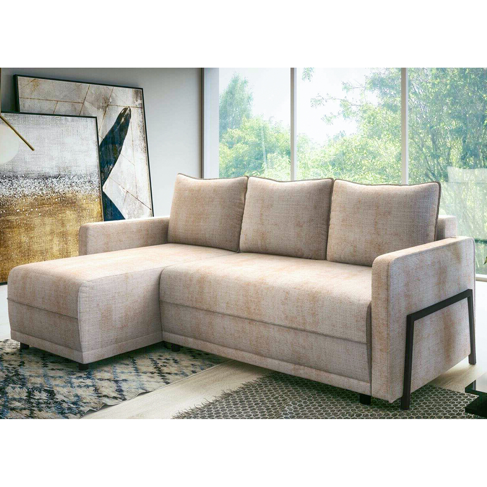 Sedací souprava PARKER | 153x221 cm | EXTRA KVALITA | rozkládací + úložný prostor | VÝBĚR TKANIN