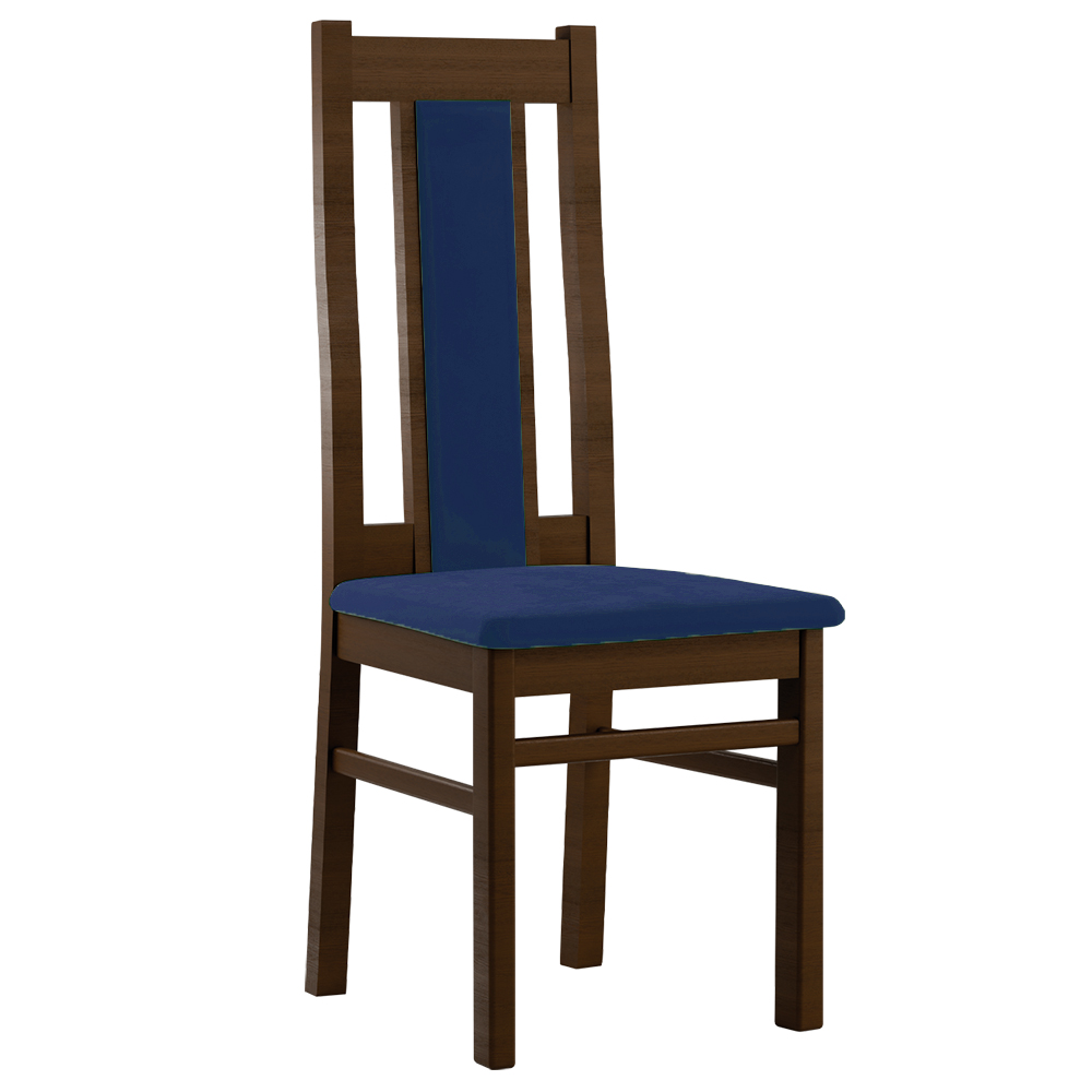 Jídelní židle KORA s KRZ1 | 41 cm | tmavě modrá/samoa king
