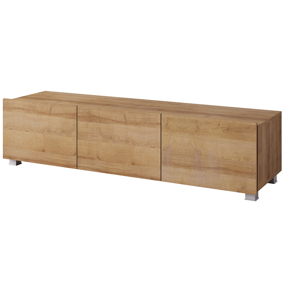 Obývací stěna CALABRINI d | 250 cm | 5 dílů E | dub zlatý