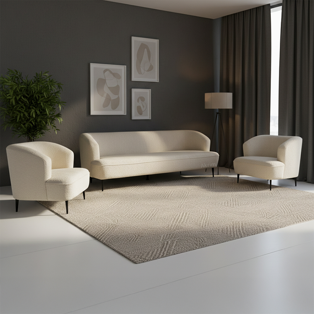 Sedací sestava CANDY 3+1+1 | nerozkládací | vysoké nohy | VÝBĚR TKANIN