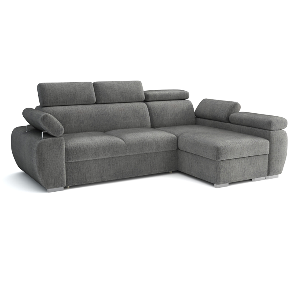 Sedací souprava BASTON | 255x170 cm | rozkládací + úložný prostor | VÝBĚR TKANIN