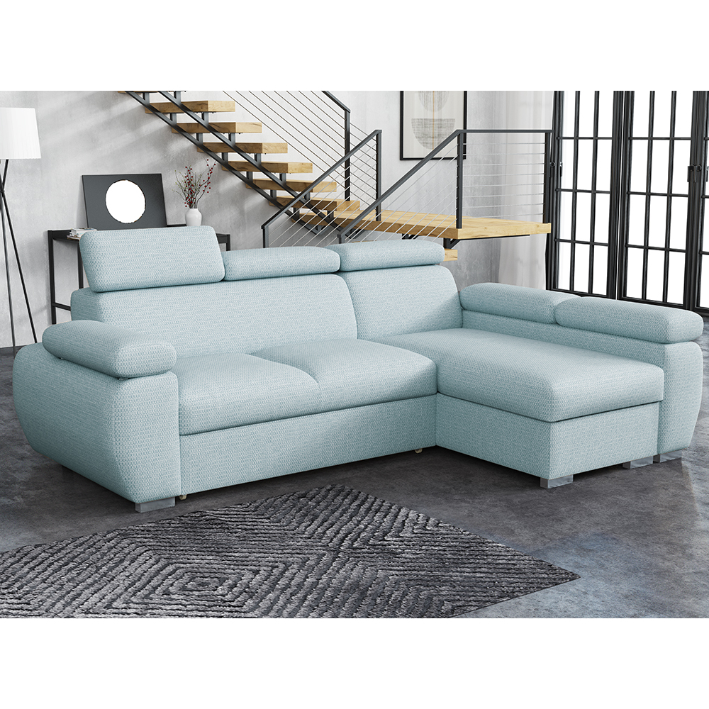 Sedací souprava BASTON | 255x170 cm | rozkládací + úložný prostor | VÝBĚR TKANIN