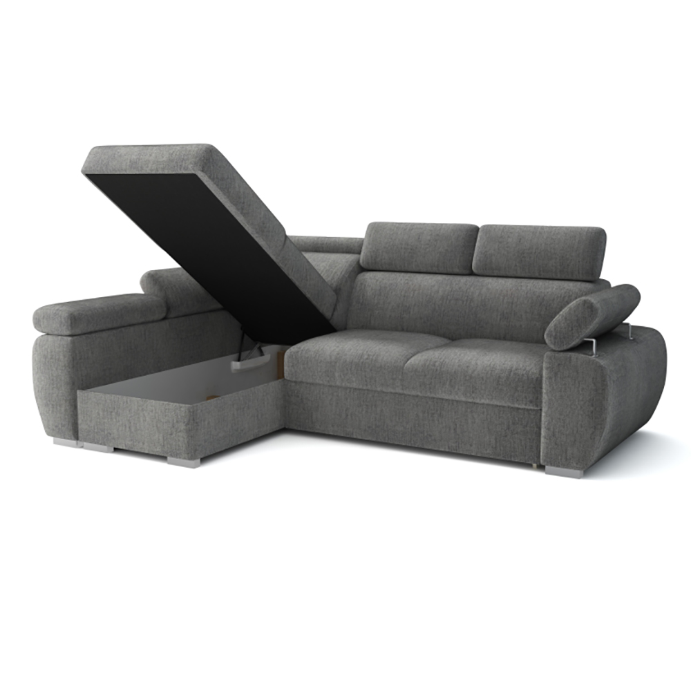 Sedací souprava BASTON | 170x255 cm | rozkládací + úložný prostor | VÝBĚR TKANIN