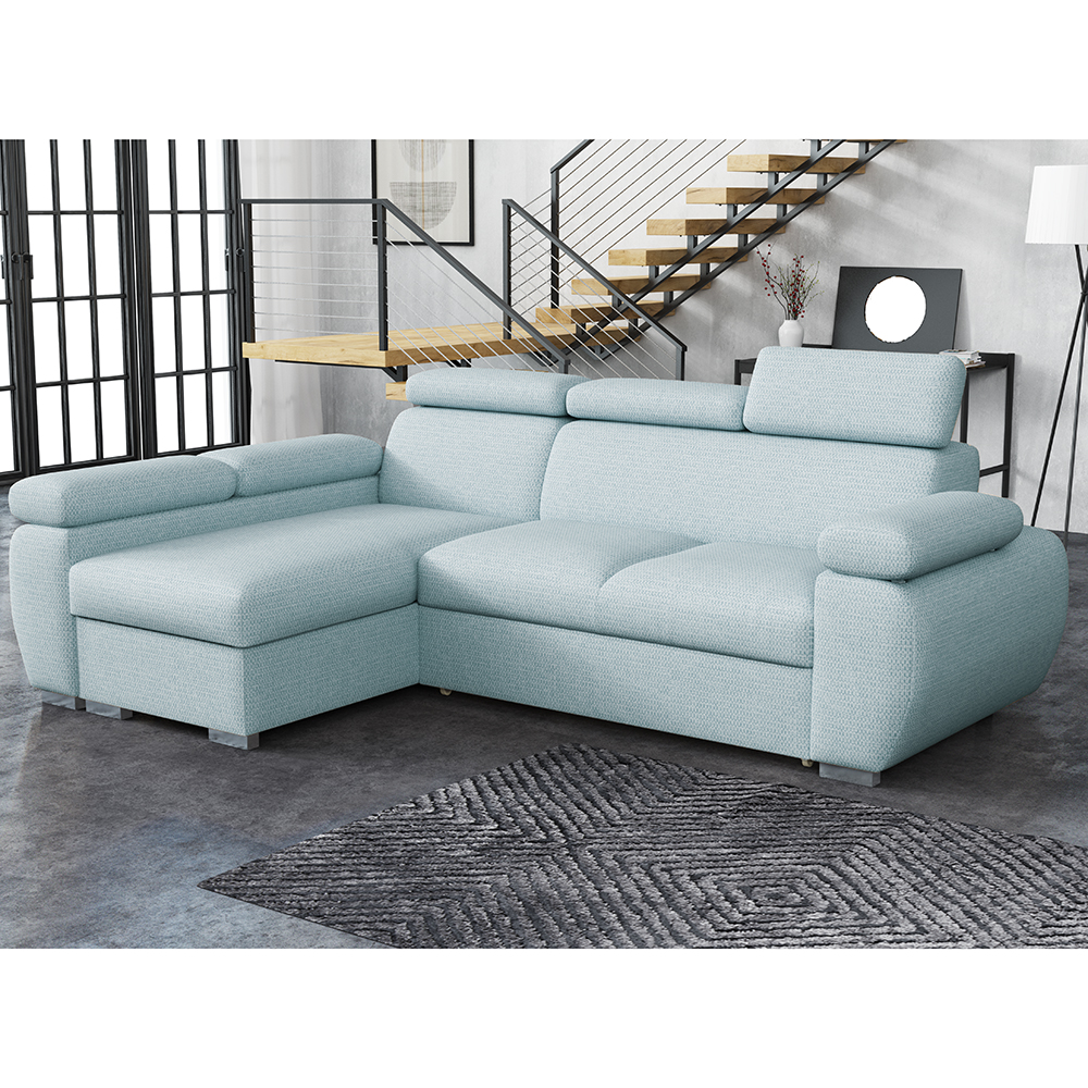 Sedací souprava BASTON | 170x255 cm | rozkládací + úložný prostor | VÝBĚR TKANIN