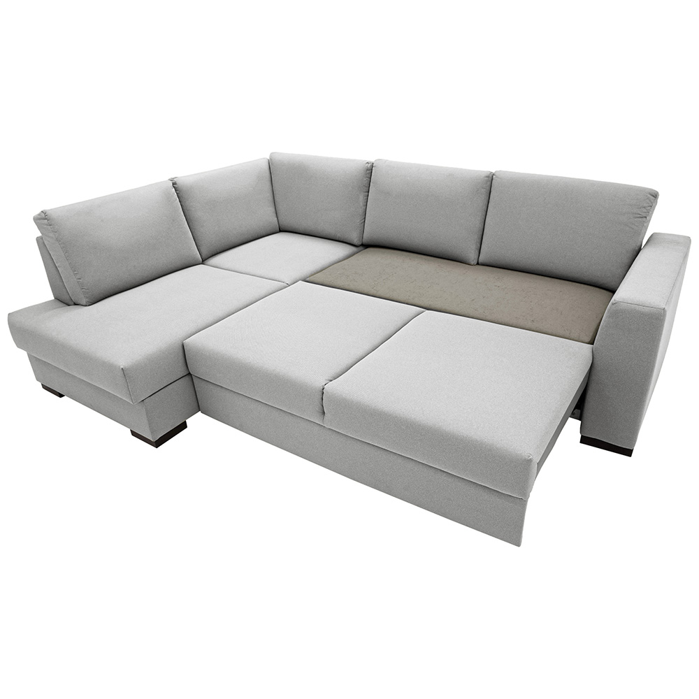 Sedací souprava SHERRY | 190x260 cm | rozkládací + úložný prostor | + 2x váleček | VÝBĚR TKANIN