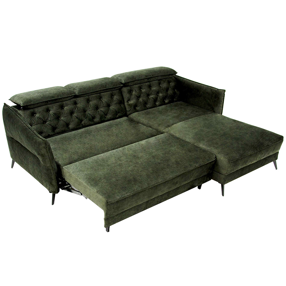 Sedací souprava KAVA | 254x199 cm | rozkládací + úložný prostor | VÝBĚR TKANIN