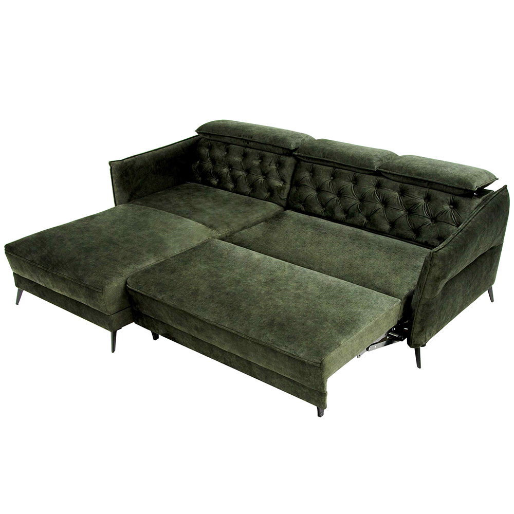 Sedací souprava KAVA | 199x254 cm | rozkládací + úložný prostor | VÝBĚR TKANIN