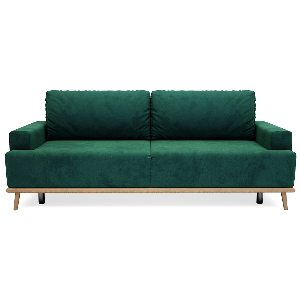 Pohovka FORESTER | 224 cm | rozkládací + úložný prostor | VÝBĚR TKANIN a NOŽIČEK