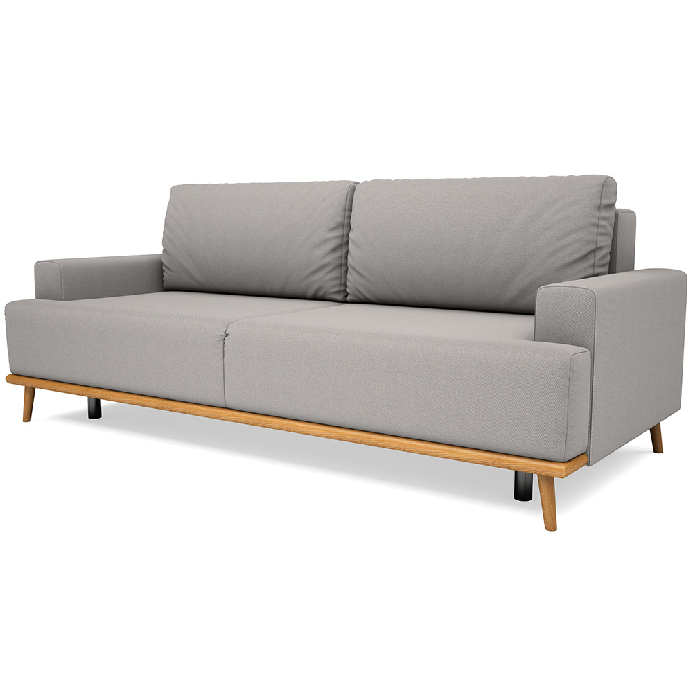 Pohovka FORESTER | 224 cm | rozkládací + úložný prostor | VÝBĚR TKANIN a NOŽIČEK