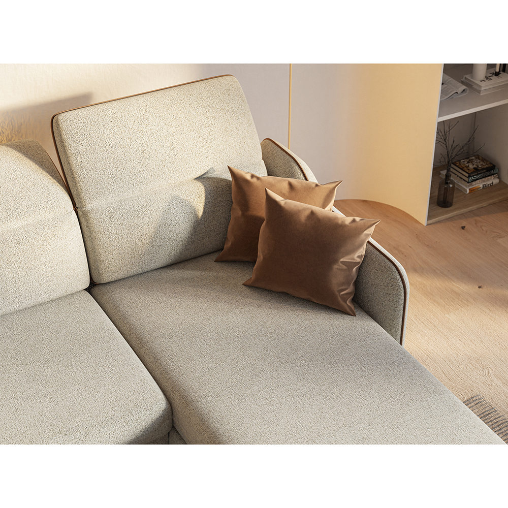 Sedací souprava BONA | 237x165 cm | PRAVÁ | rozkládací + úložný prostor | VÝBĚR TKANIN