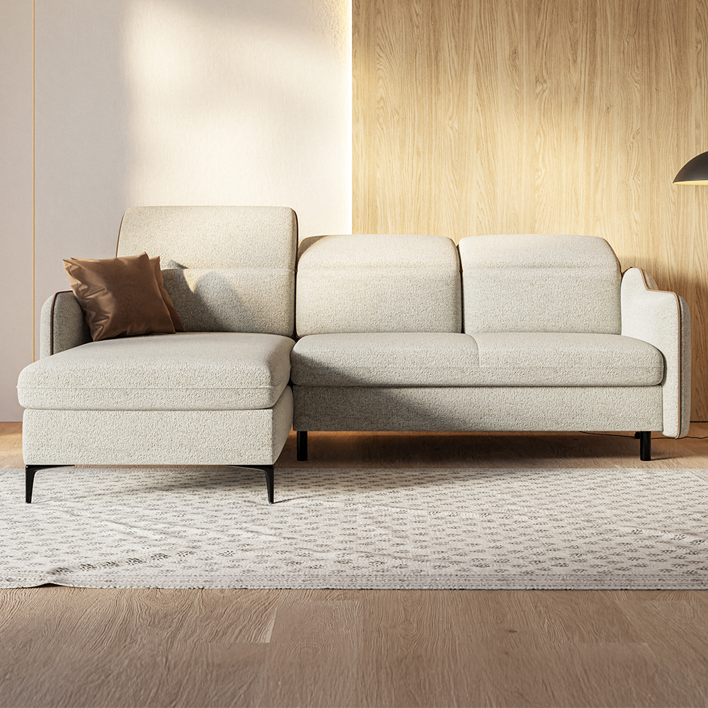 Sedací souprava BONA | 165x237 cm | LEVÁ | rozkládací + úložný prostor | VÝBĚR TKANIN