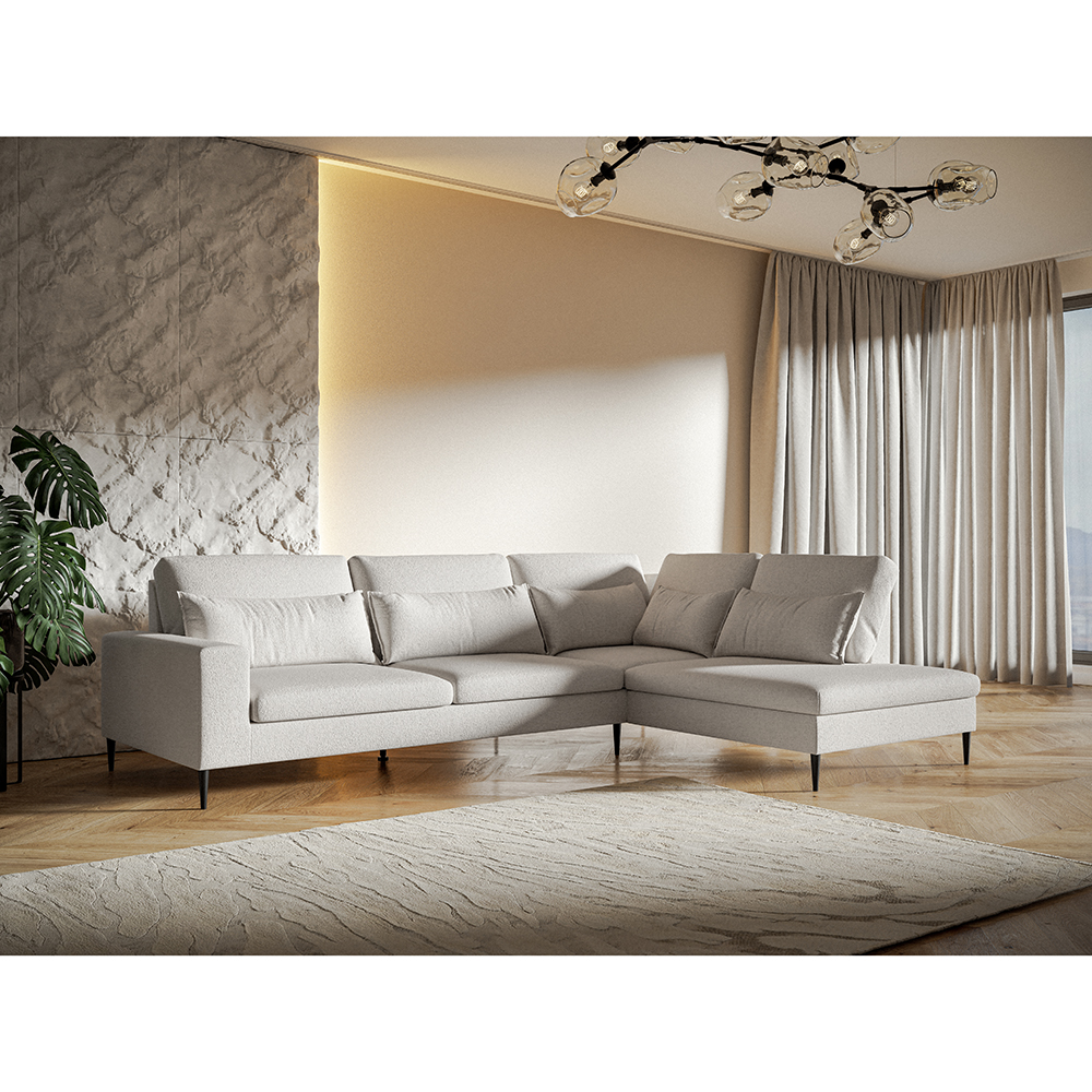 Sedací souprava ROME | 314x222 cm | PRAVÁ | nerozkládací | VÝBĚR TKANIN