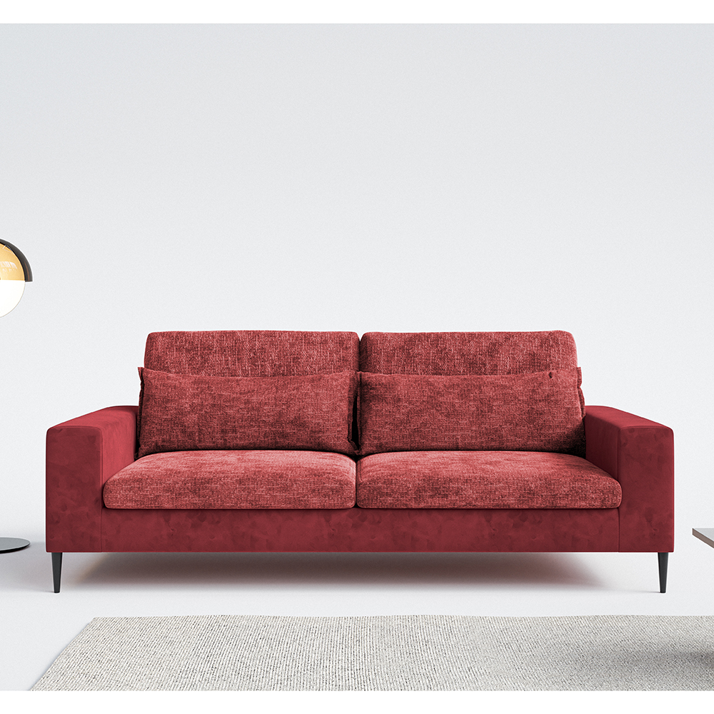 Pohovka ROME III | 221 cm | nerozkládací | VÝBĚR TKANIN